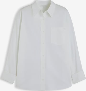 Chemisier TOMMY HILFIGER en blanc : devant
