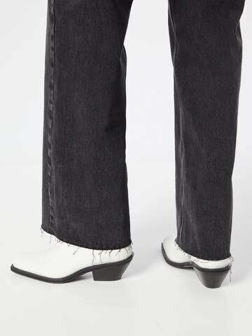 Gina Tricot Wide leg Jeans 'Idun' i svart