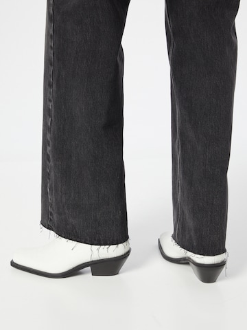 Wide leg Jeans 'Idun' de la Gina Tricot pe negru