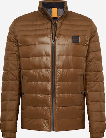 BOSSPrijelazna jakna 'Oden' - smeđa boja: prednji dio