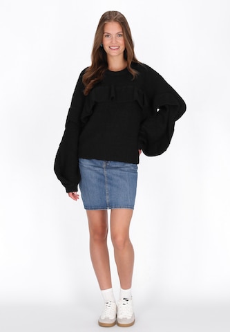 MYMO Trui 'Young Fashion' in Zwart