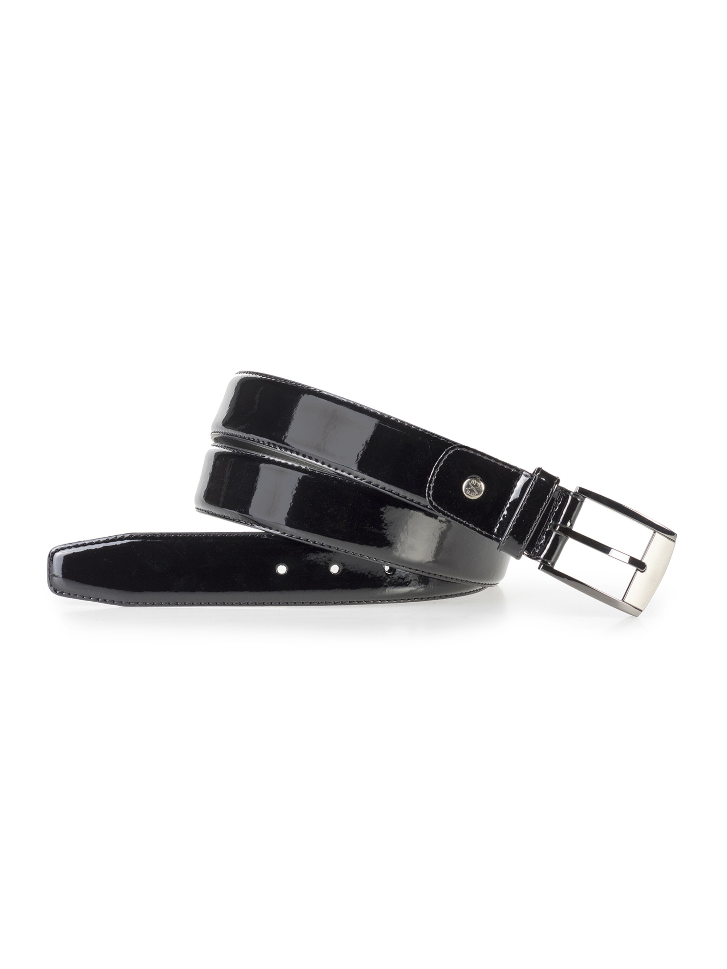 Floris van Bommel Riem 'De Belter 09' in Zwart: voorkant