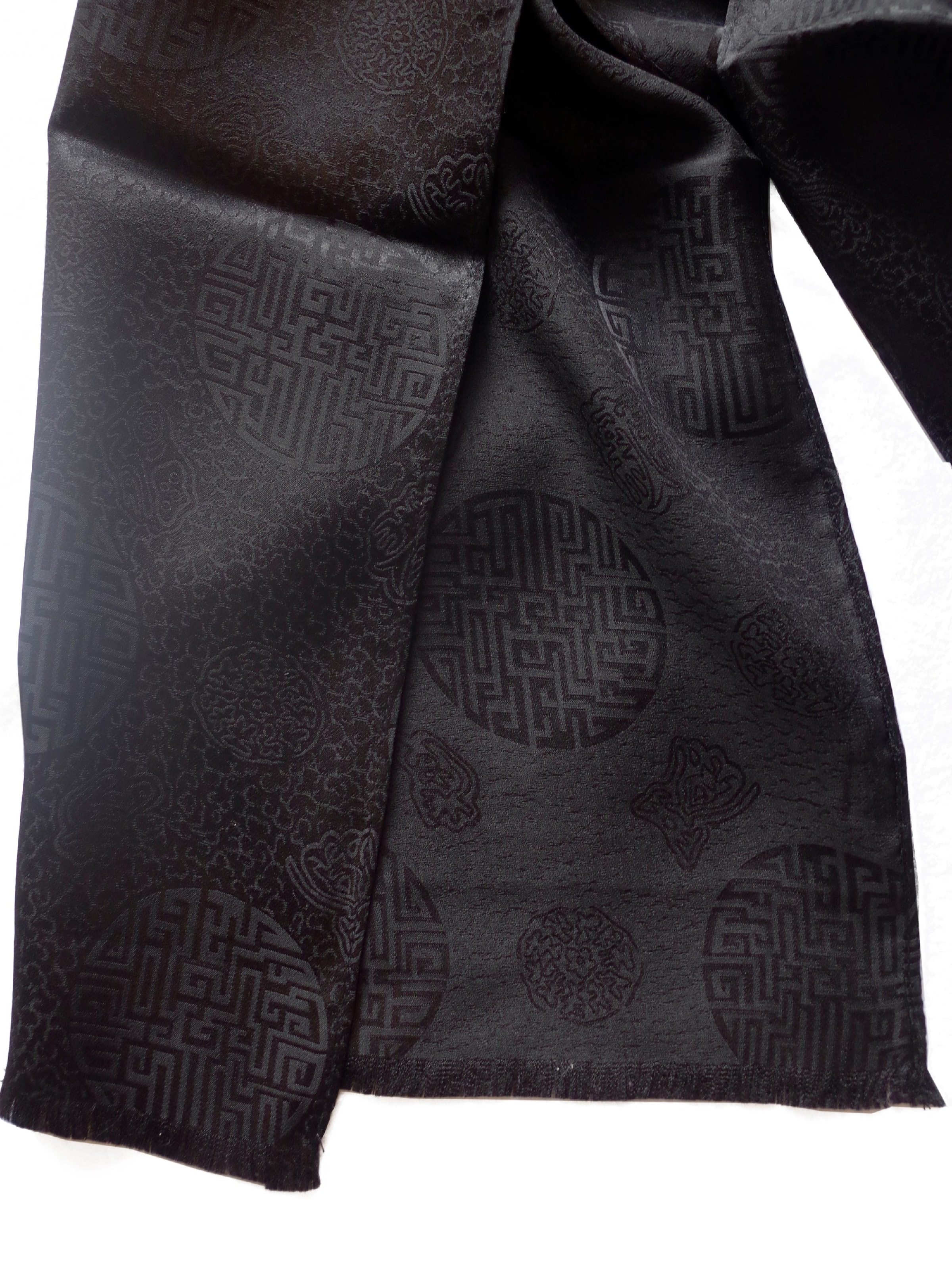 Posh Gear Scarf 'Satinecho' in Black