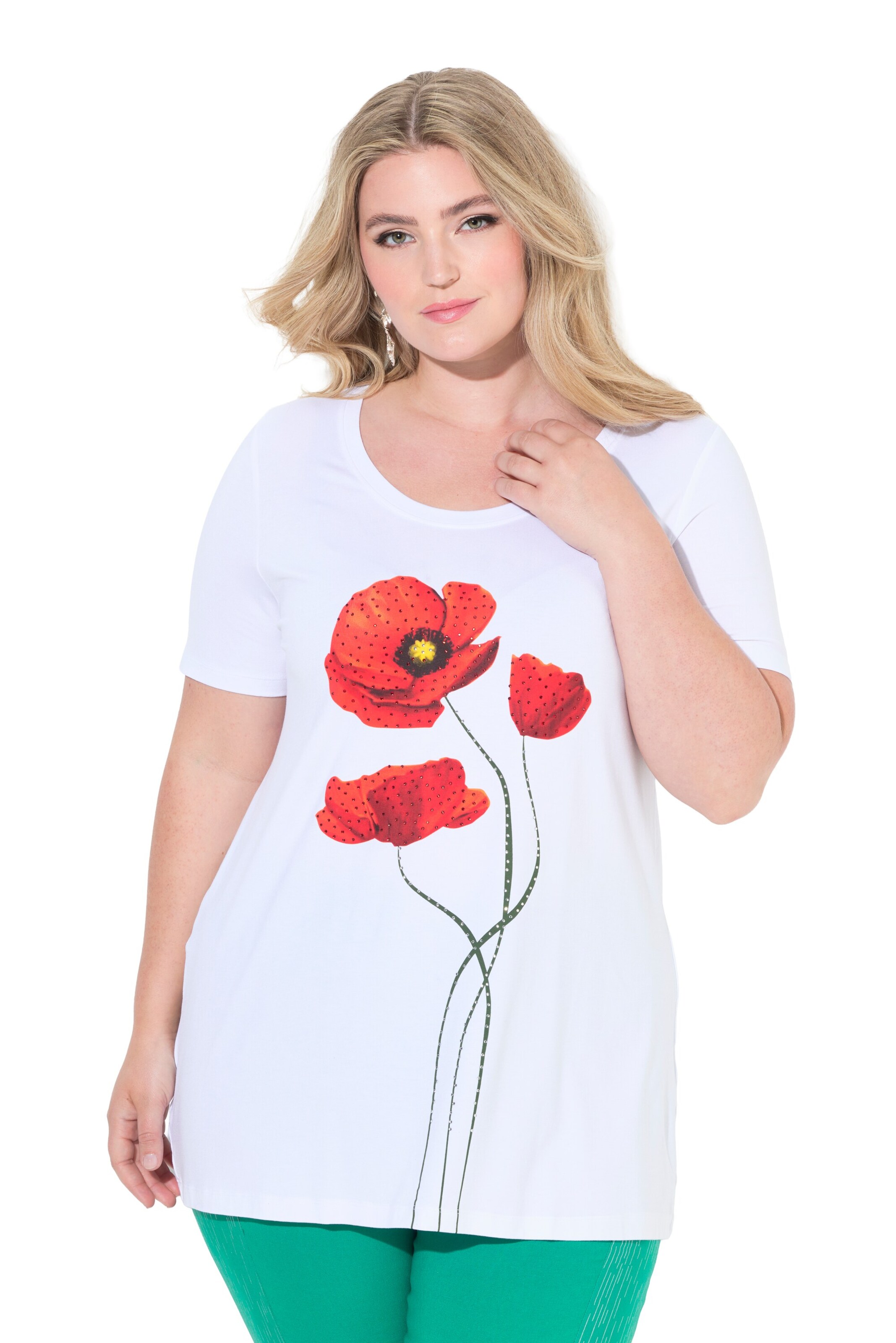 MIAMODA Shirt in Wit: voorkant