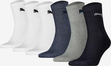 PUMA Sports socks in Blue: front