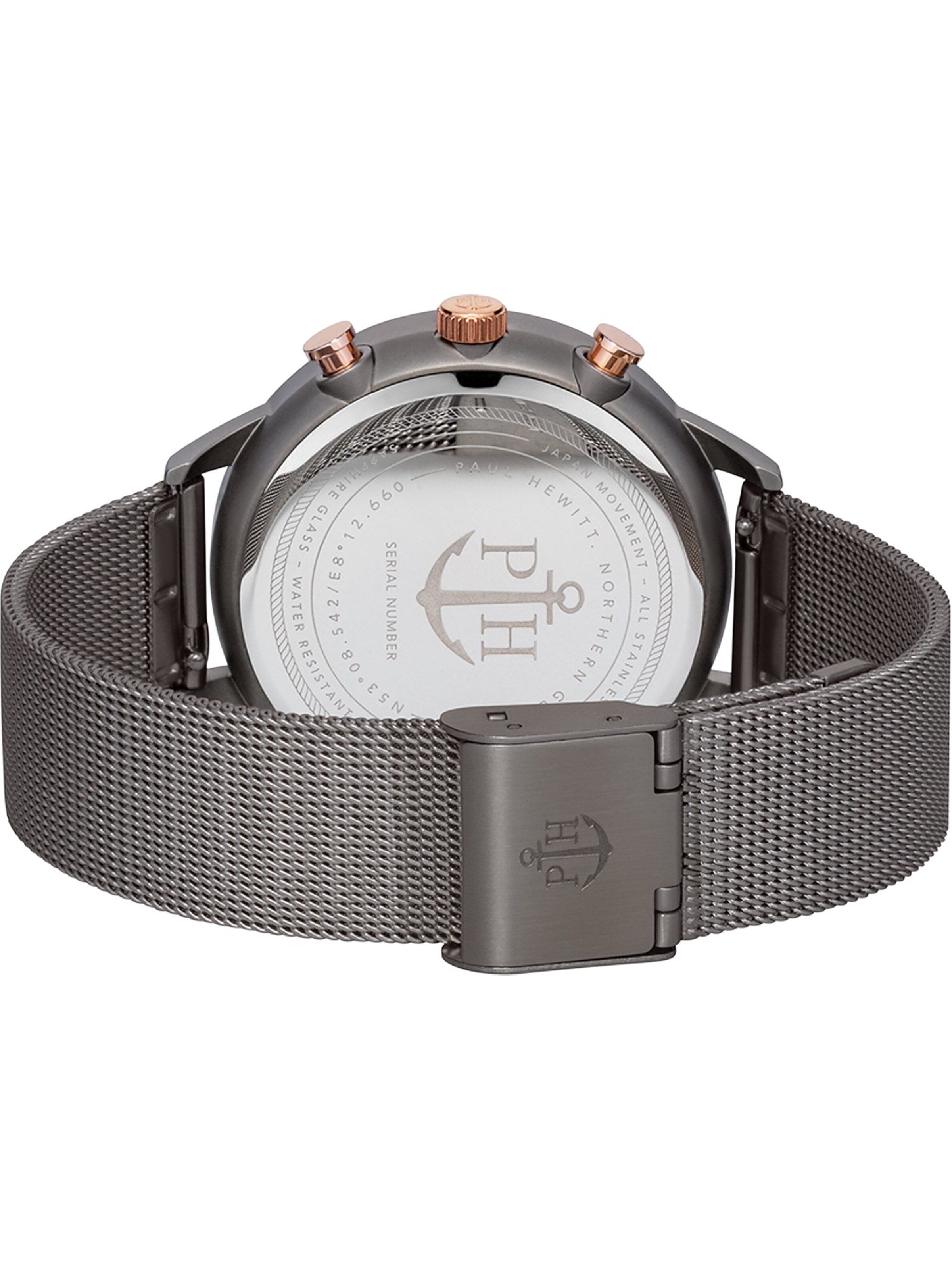 Paul Hewitt Unisexuhr 'Everpulse' in Grau