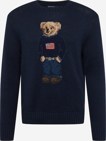 Polo Ralph Lauren Sweater in Blue: front