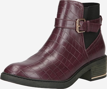 Ankle boots 'Milly' di Dorothy Perkins in rosso: frontale