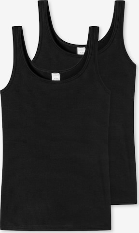 SCHIESSER Undershirt in Black: front