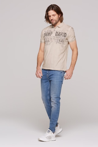 CAMP DAVID Shirt in Silver