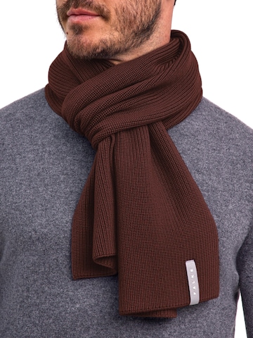 FALKE Scarf in Brown: front