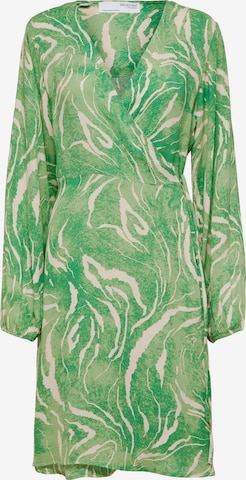 SELECTED Dress 'Fiola' in Green: front
