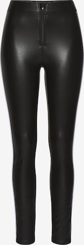 LASCANA - Skinny Leggings em preto