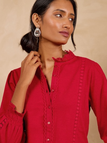 love & roses - Blusa en rojo