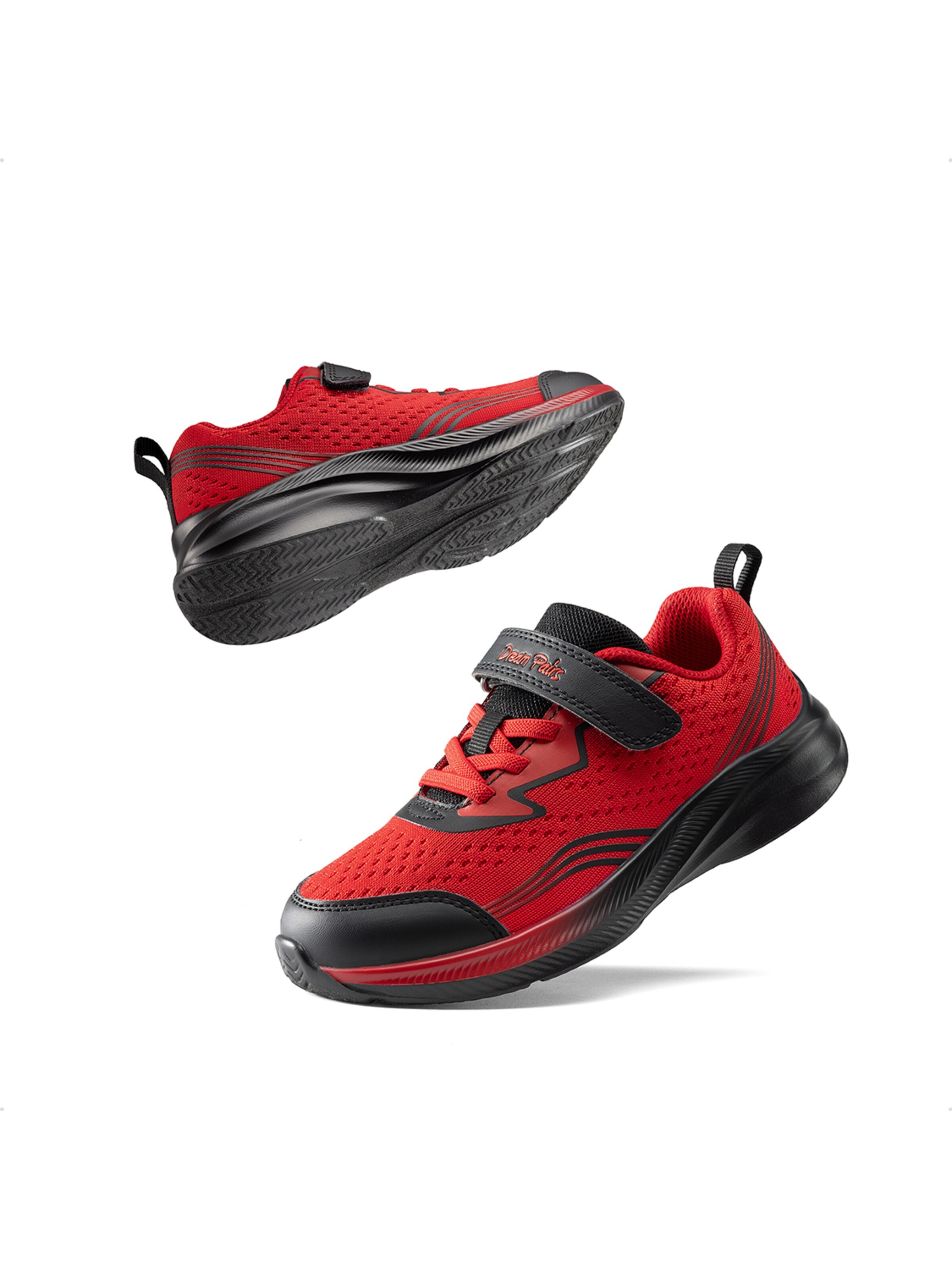 Baskets 'DREAM PAIRS Unsex Turnschuhe Jungen Mädchen Sportschuhe' Dream Pairs en rouge