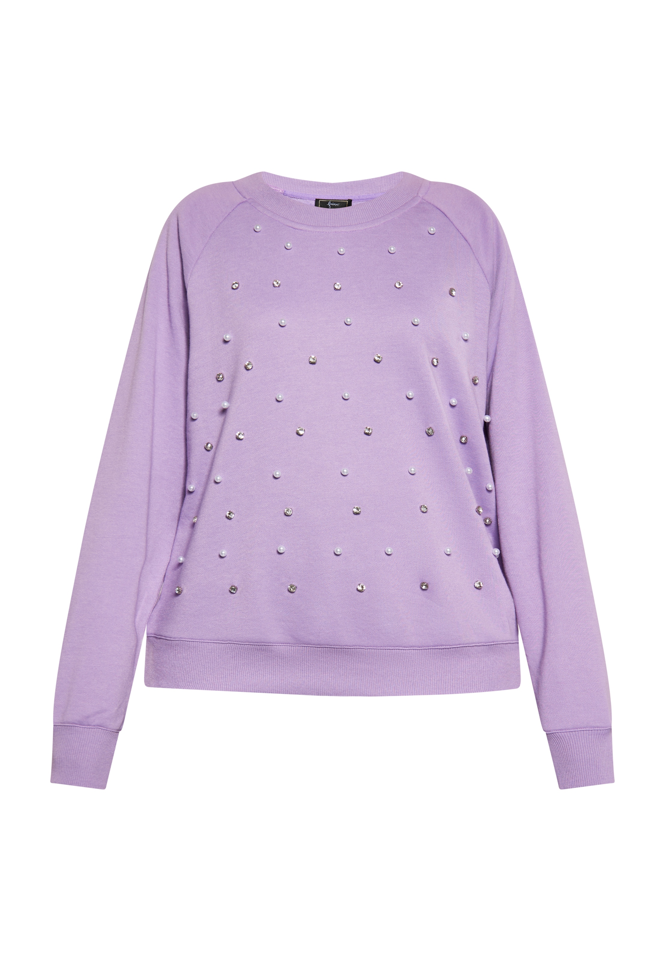 faina - Sweatshirt em roxo: frente