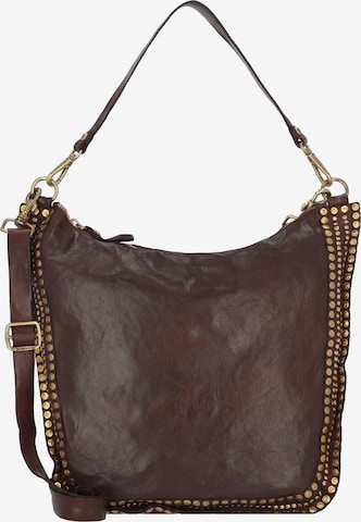Campomaggi Shoulder Bag 'Nemi' in Brown: front