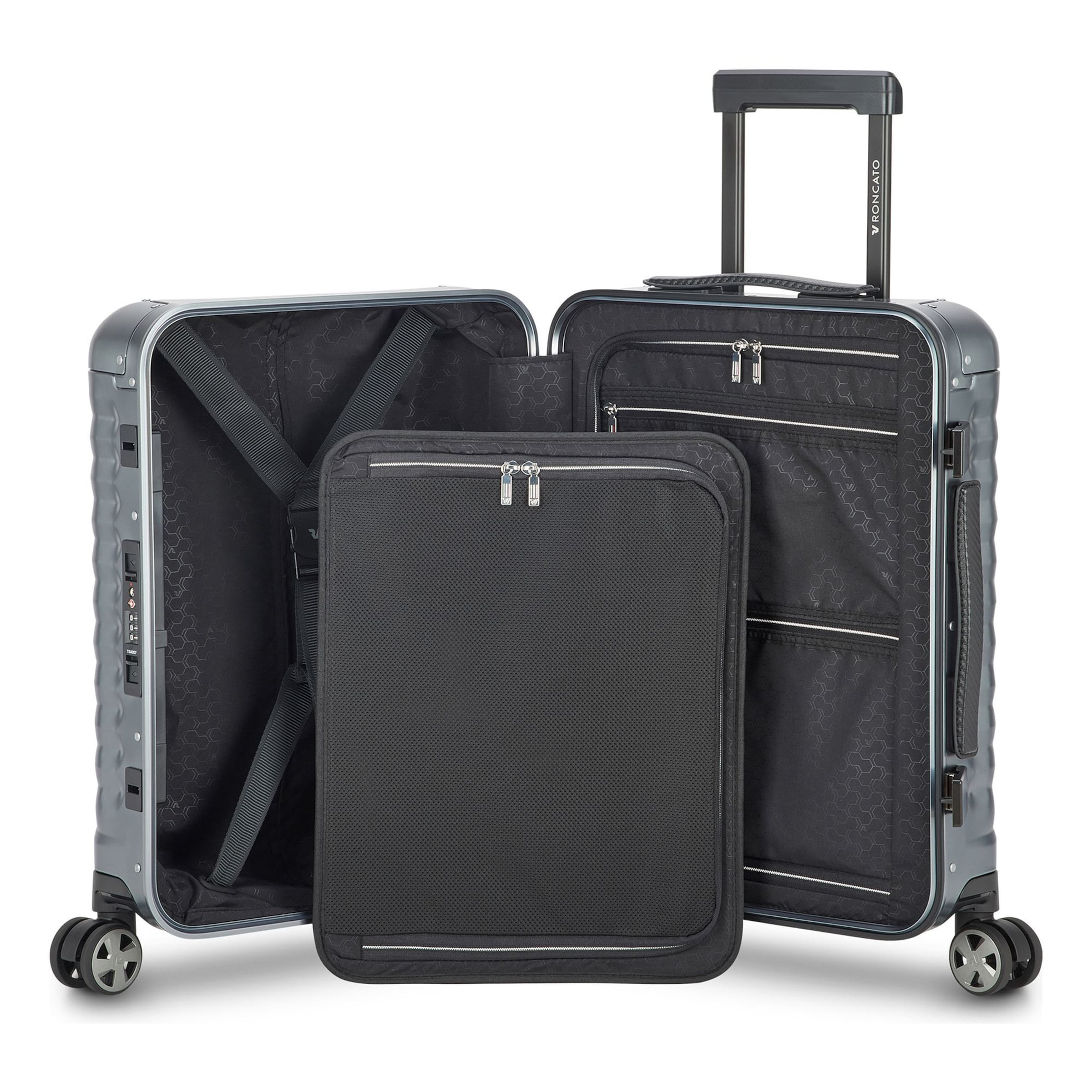 Roncato Trolley 'Uno' in Silber
