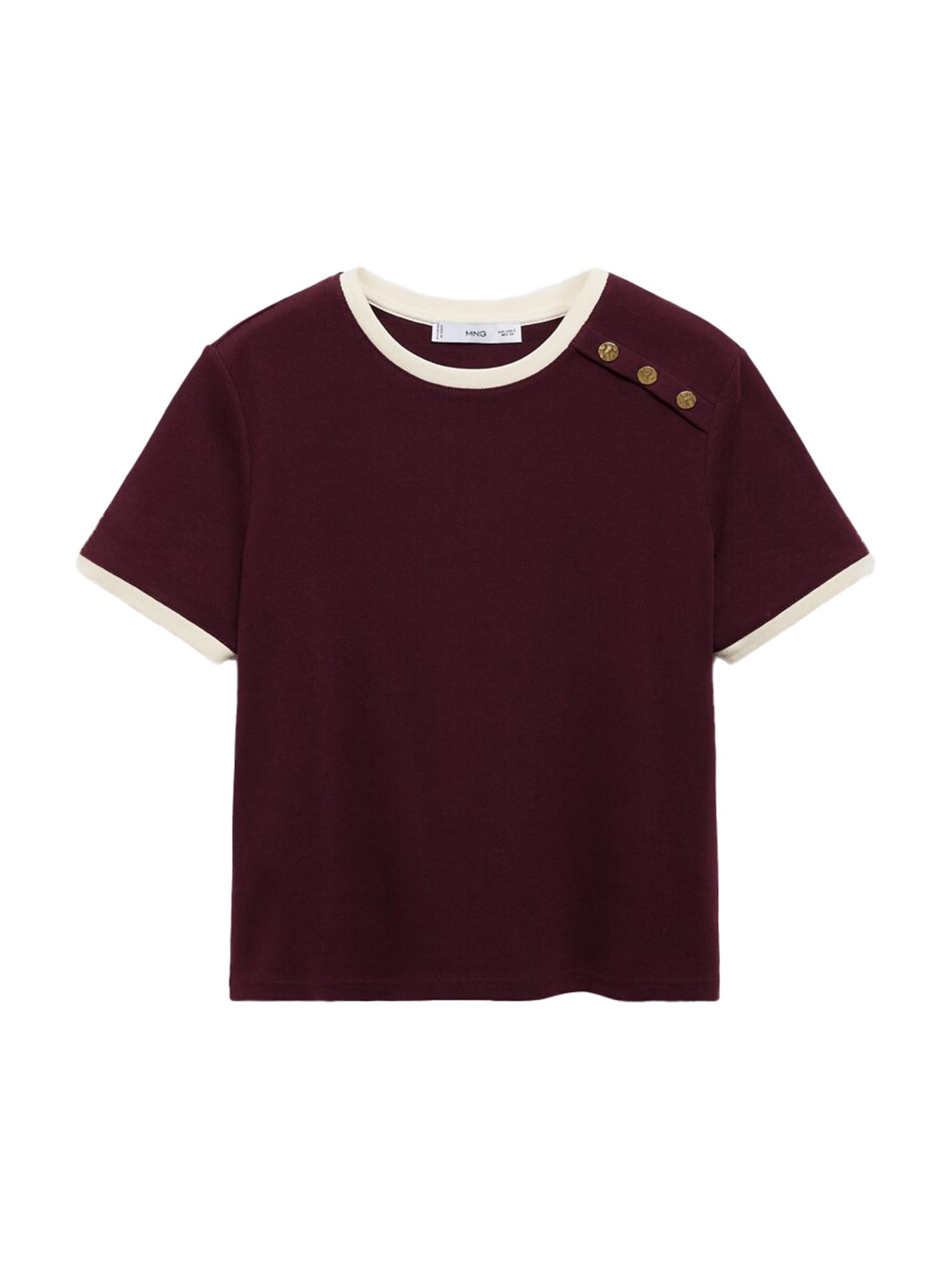 MANGO Póló 'PIRTI' - piros: elől