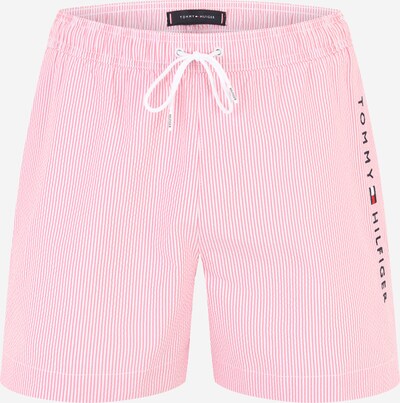 TOMMY HILFIGER Kratke kopalne hlače | mornarska / roza / rdeča / bela barva, Prikaz izdelka