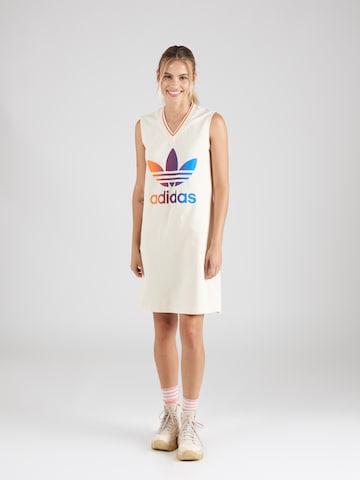 ADIDAS ORIGINALS Kleid 'Adicolor 70S ' in Weiß