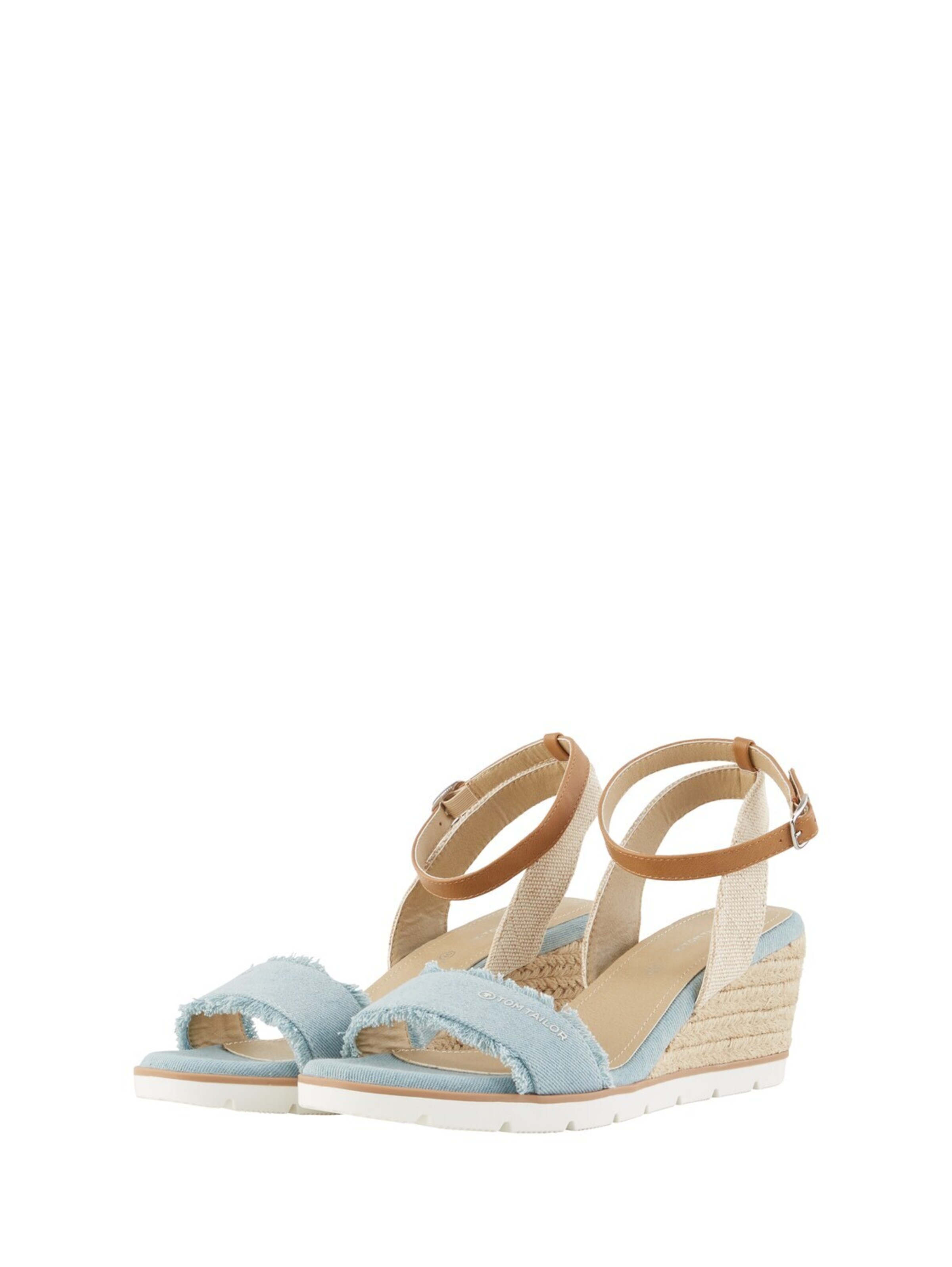 TOM TAILOR Strap sandal in Blue