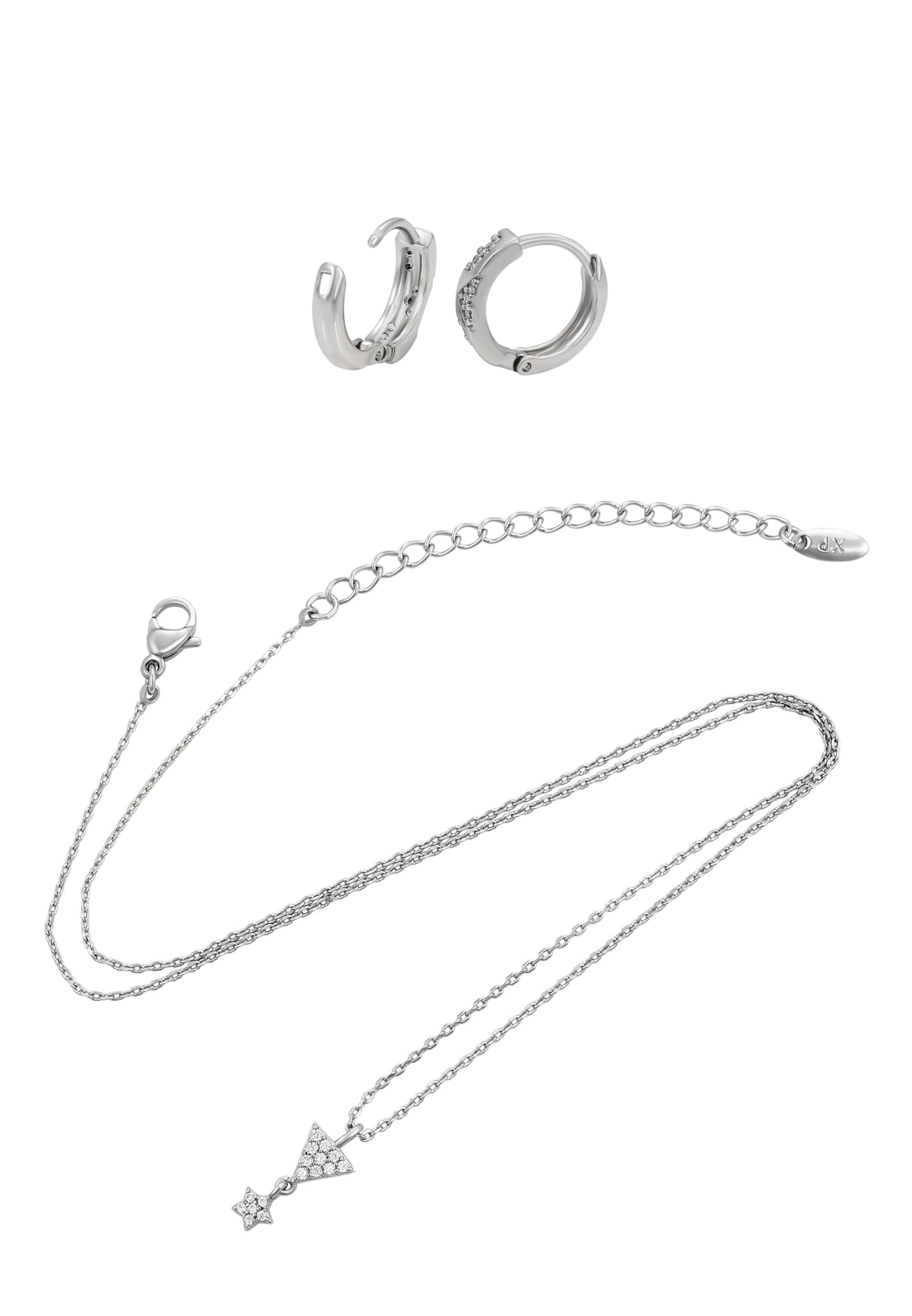 faina - Conjunto de joyería en plata