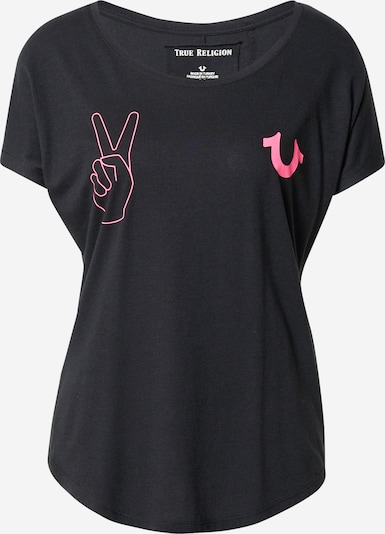 Tricou 'VICTORY' True Religion pe roz / negru, Vizualizare produs