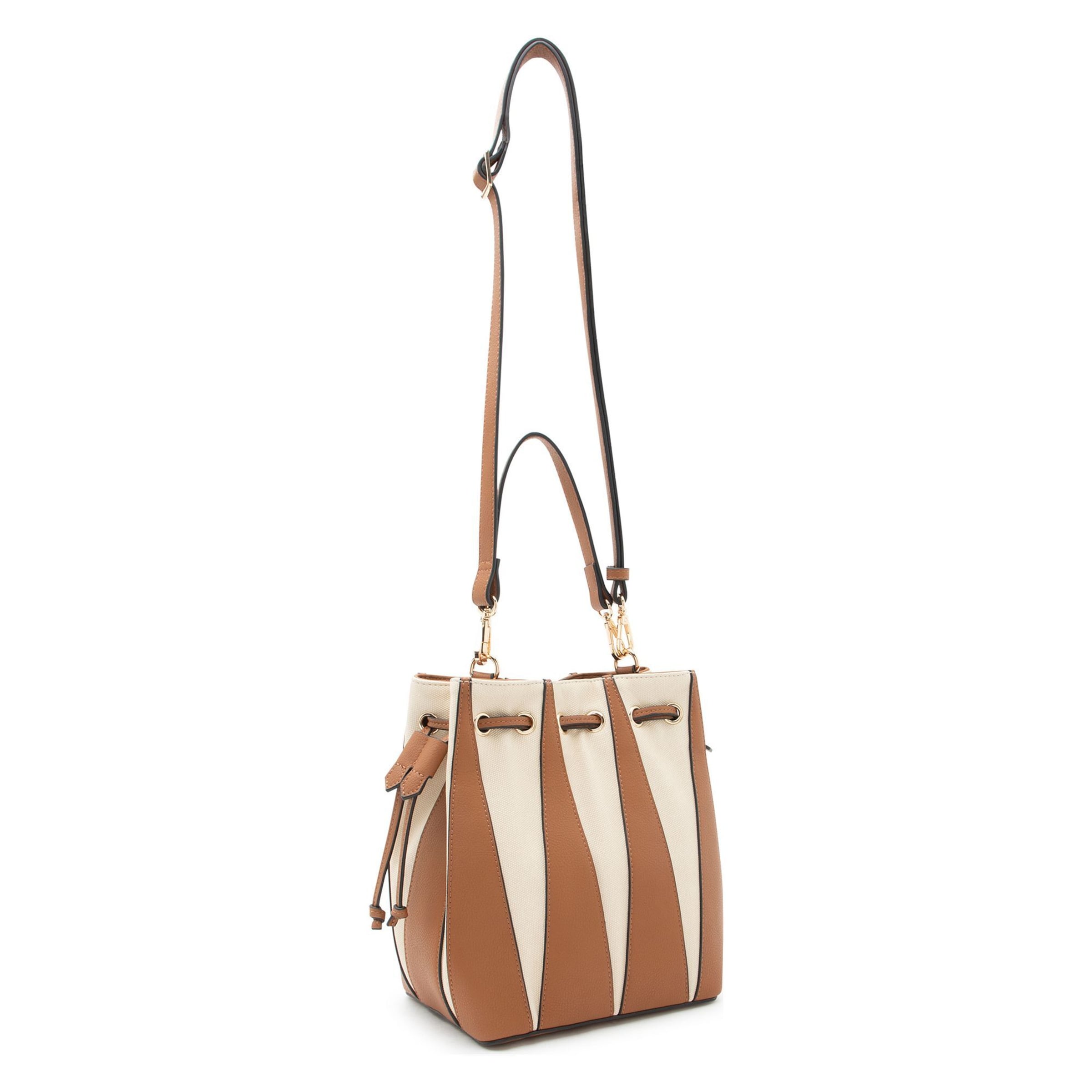 Borsa a mano 'Raisa' di L.CREDI in marrone