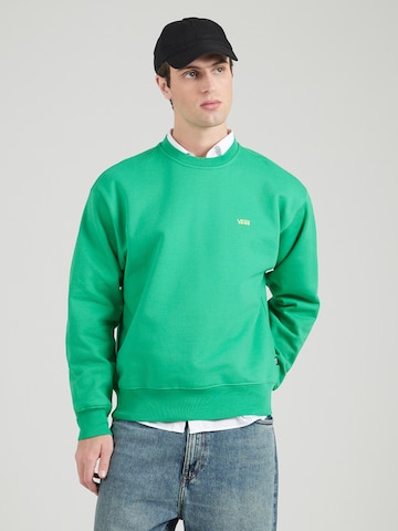 VANS - Sudadera en verde: frente