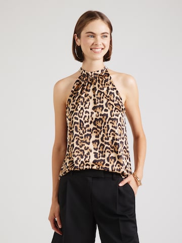 VILA - Blusa 'VILEA' en marrón: frente
