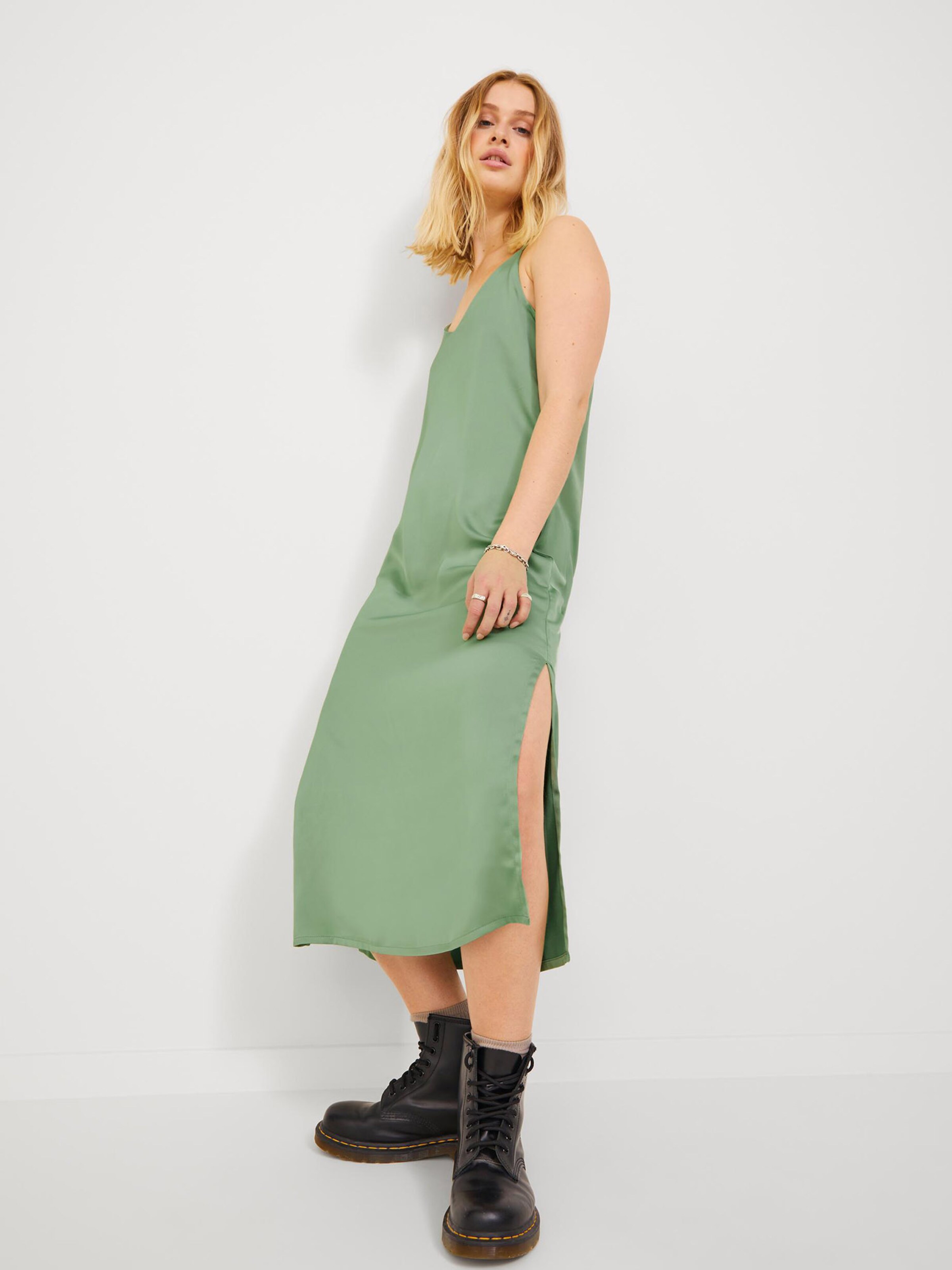 JJXX Summer dress Cleo in Green ABOUT YOU