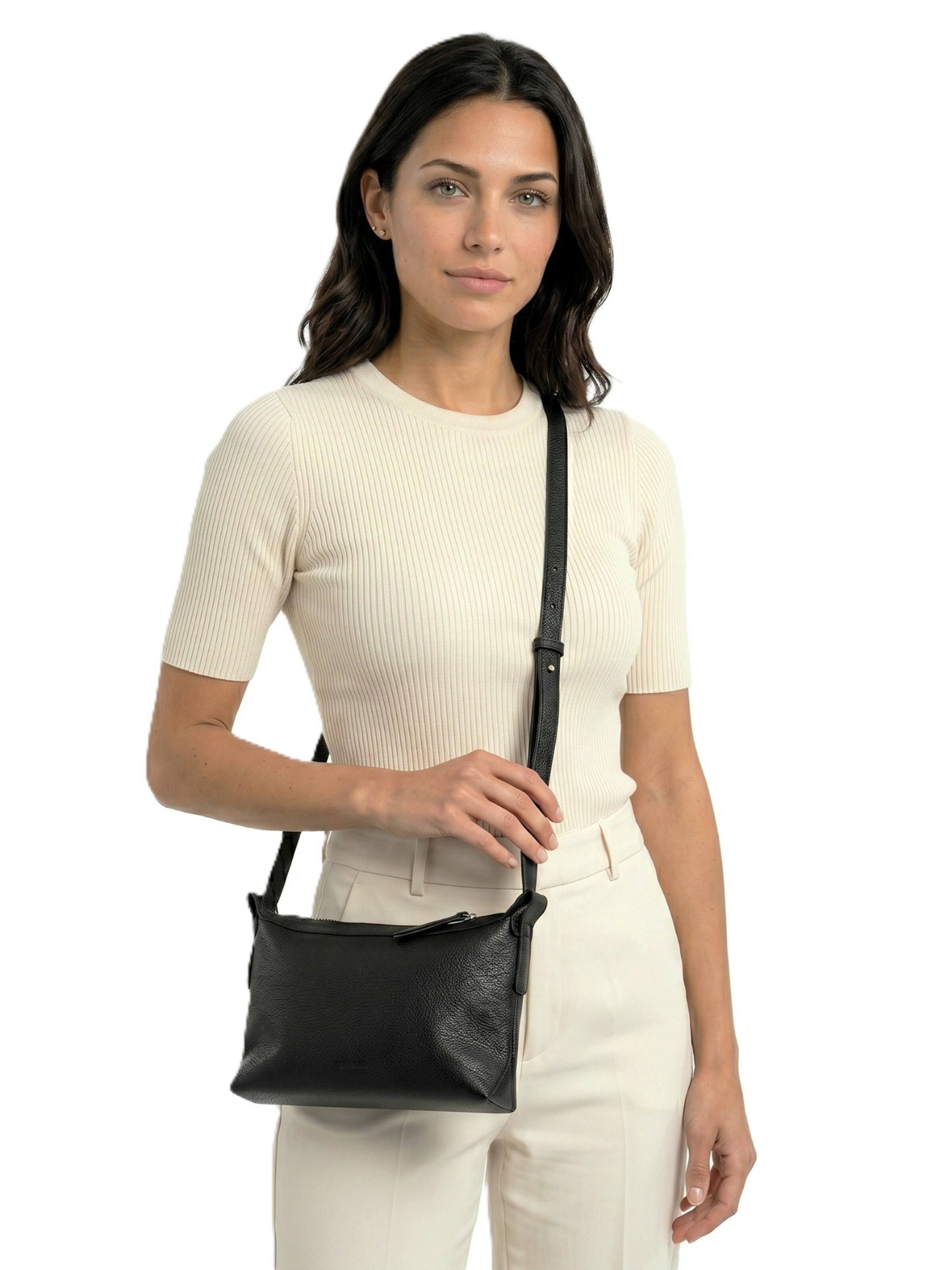 Cluty Crossbody Bag in Black