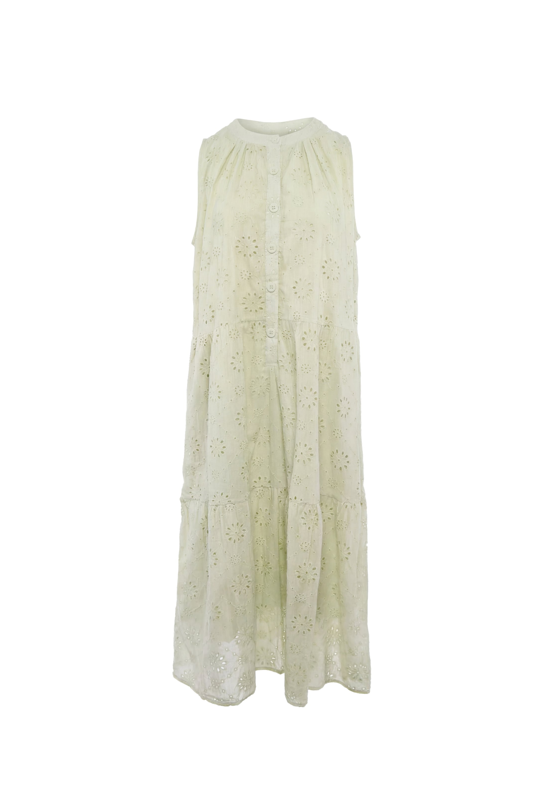 Robe 'Modern' Usha en vert : devant