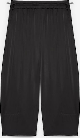 Tapered Pantaloni di Fiorella Rubino in nero: frontale