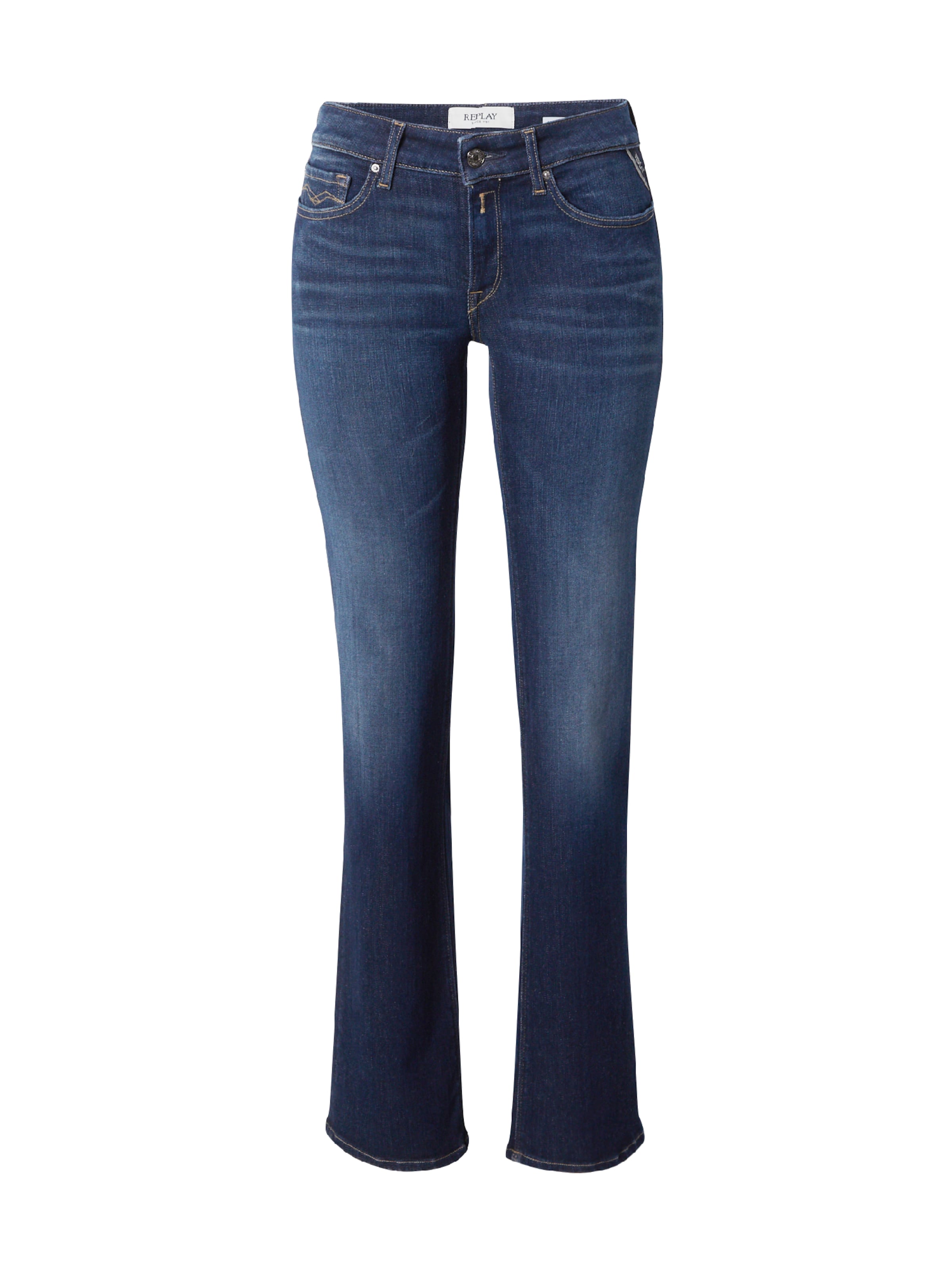 REPLAY Bootcut Jeans 'NEW LUZ' i blå: forside