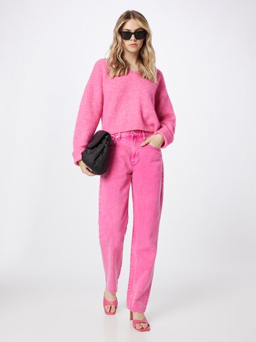 AMERICAN VINTAGE Sweter 'East' w kolorze różowy
