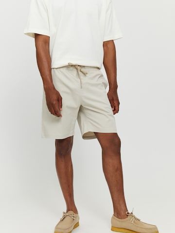 mazine Regular Pants ' Chester ' in White: front