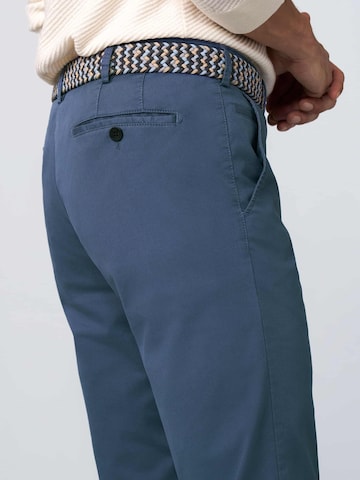 MEYER Slim fit Chino Pants 'Tokyo' in Blue