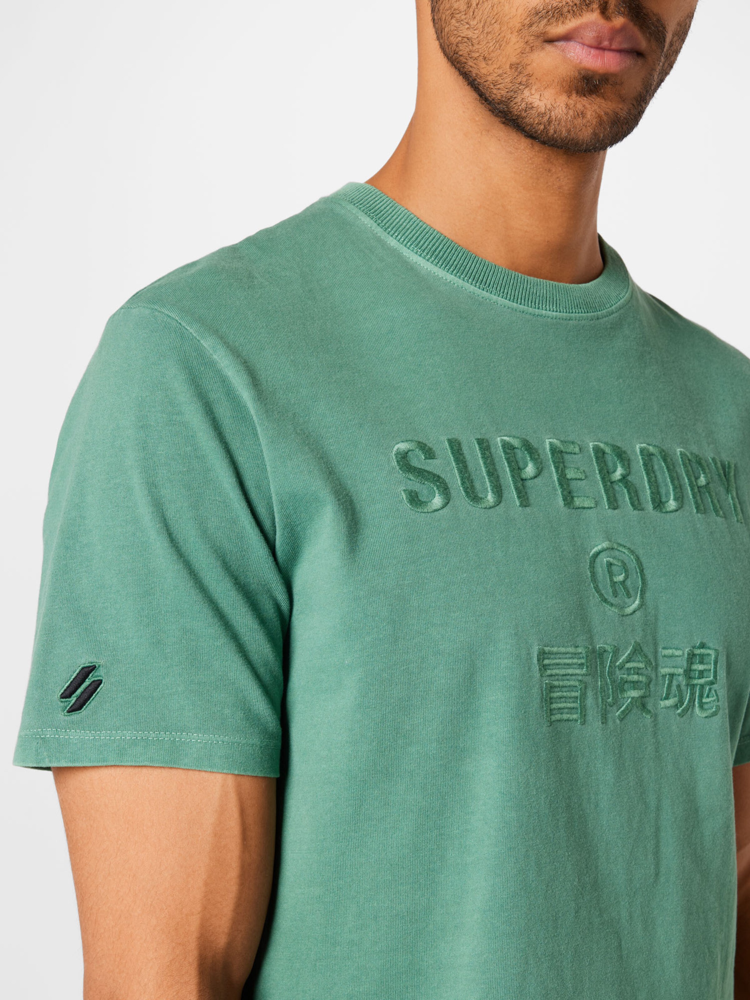 Homme T-Shirt Superdry en Vert 
