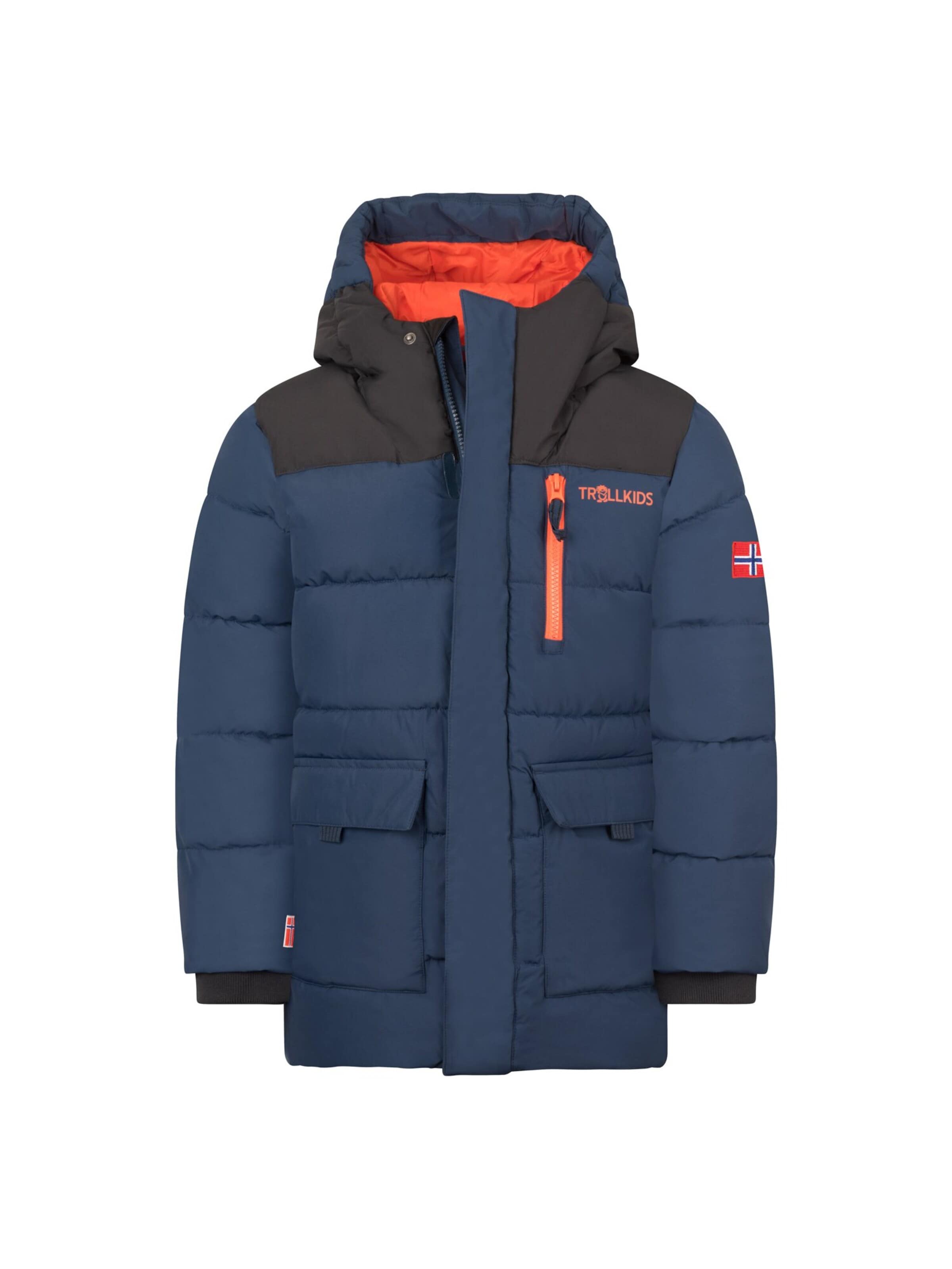 TROLLKIDS Winterjacke in Blau: Vorderseite
