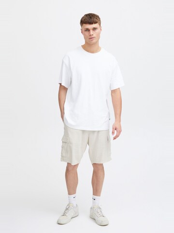 !Solid Regular Cargohose  ' FERRIS ' in Beige
