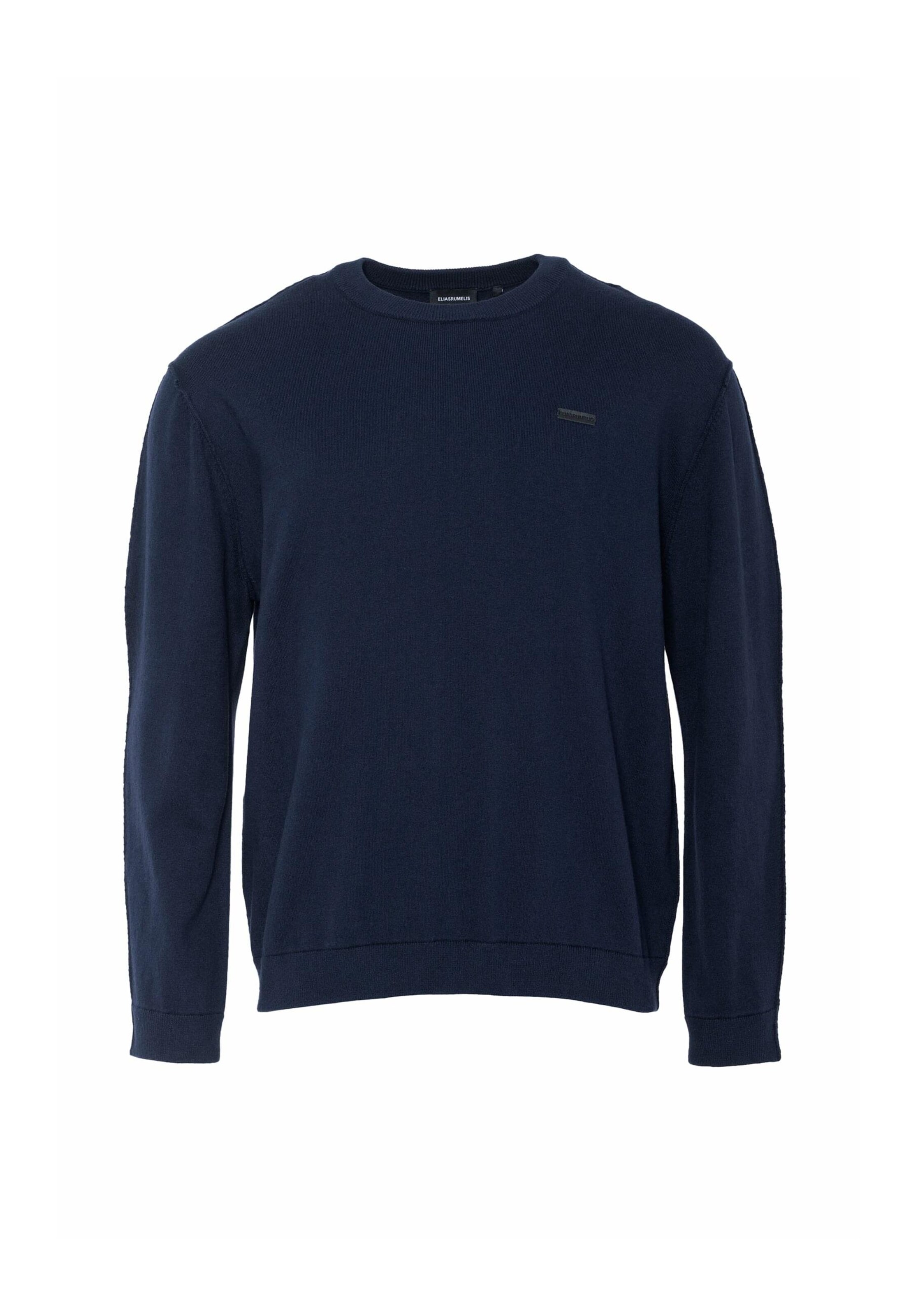 Pull-over 'Idris' Elias Rumelis en bleu : devant