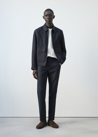 MANGO MAN Between-Season Jacket 'Arturo' in Blue