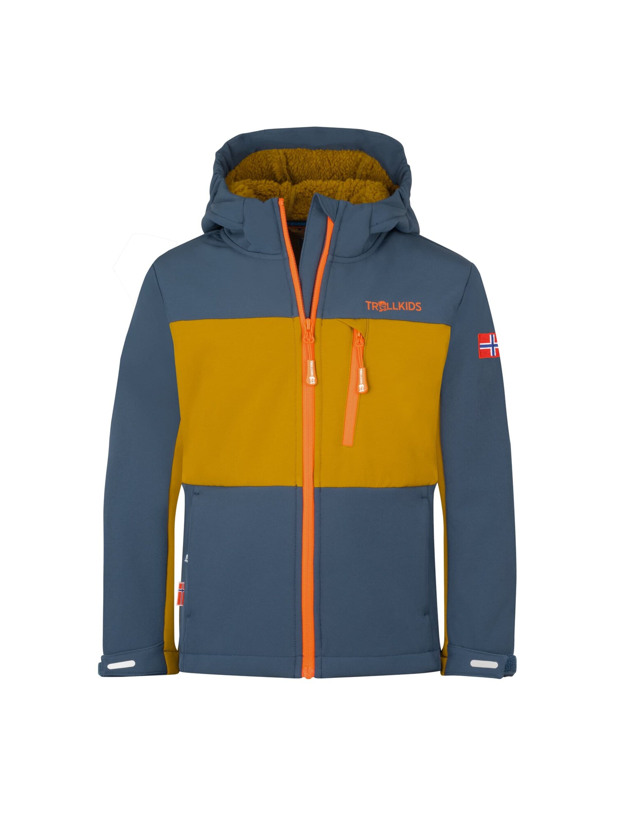 TROLLKIDS Outdoor jacket in Blue: front