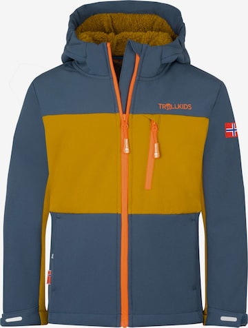 TROLLKIDS Outdoor jacket in Blue: front