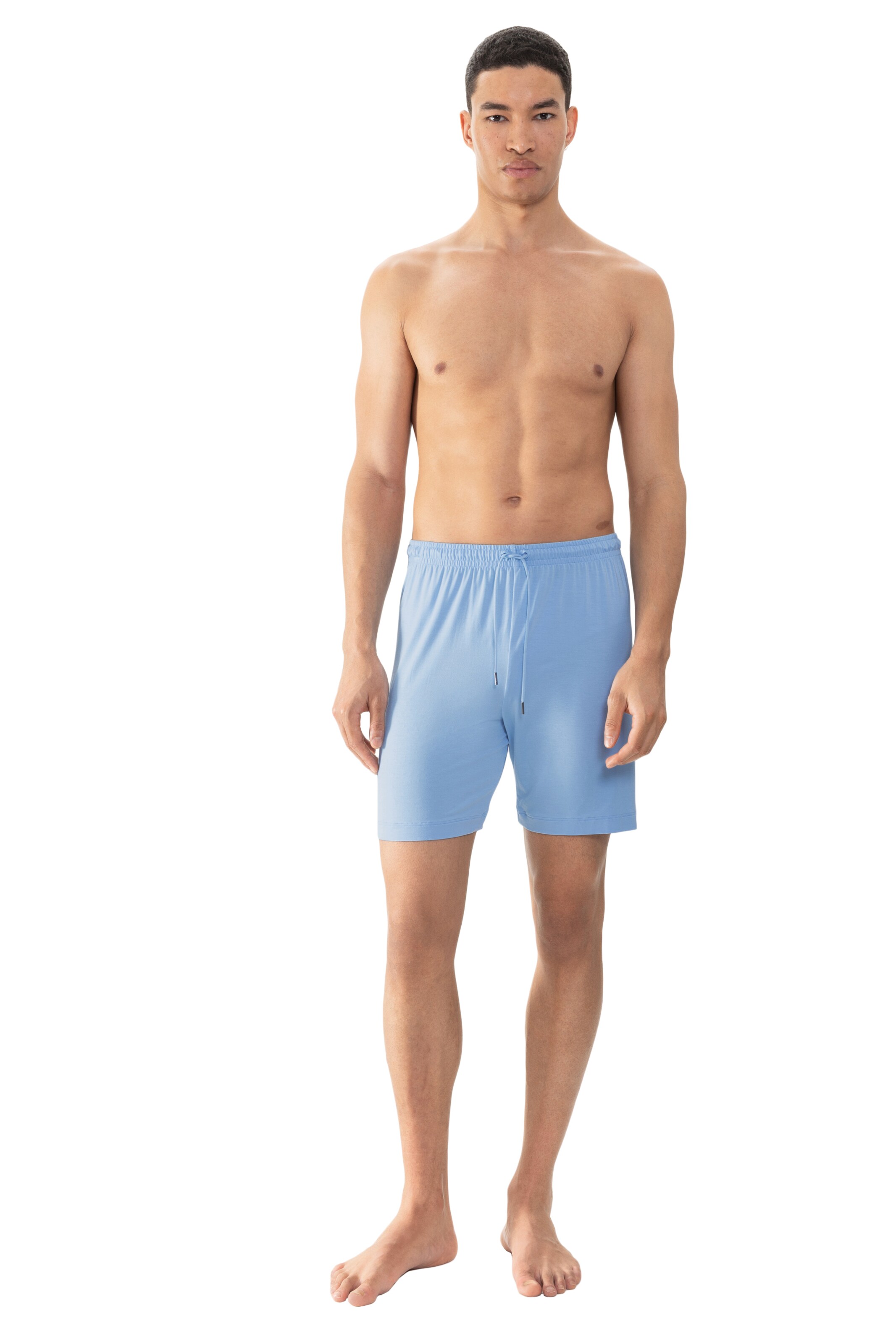 Mey Regular Pyjamabroek 'Jefferson' in Blauw: voorkant