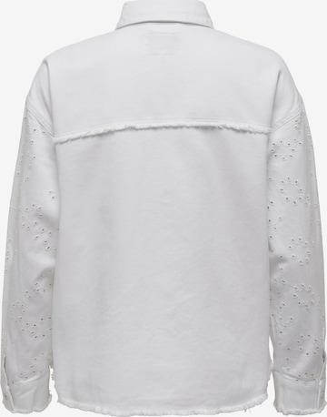 Veste mi-saison 'Elena' ONLY en blanc