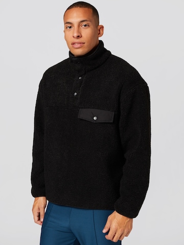 ABOUT YOU x Kevin Trapp Pullover 'Hendrik' in Schwarz: predná strana