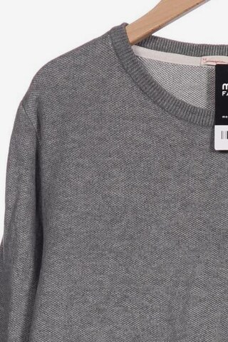 KnowledgeCotton Apparel Sweatshirt & Zip-Up Hoodie in L in Grey